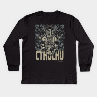 cthulhu Kids Long Sleeve T-Shirt